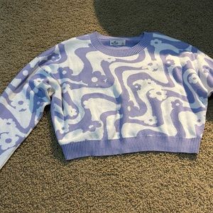 Hollister sweater purple